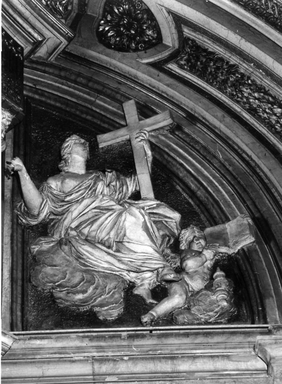 La Religione e la Carit&agrave; (scultura) by Baratta Andrea (sec. XVII)